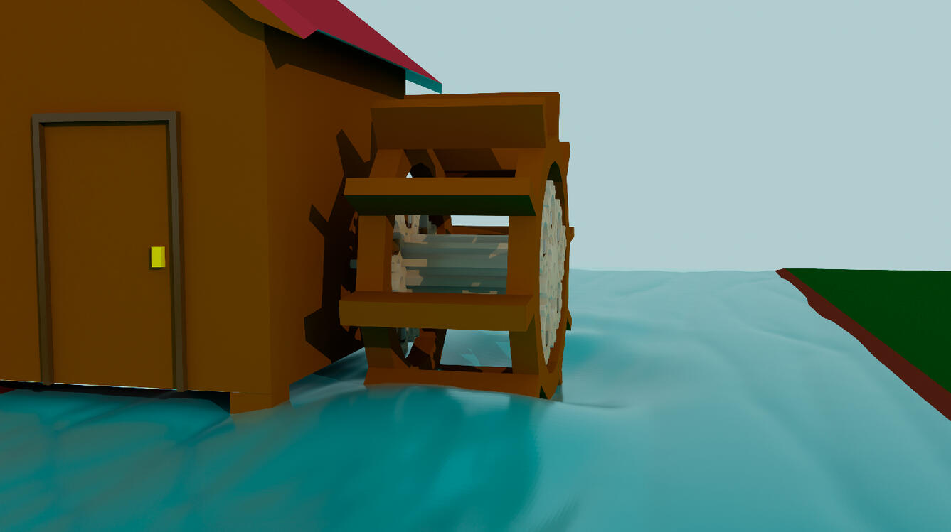 Water Hamster Wheel Front